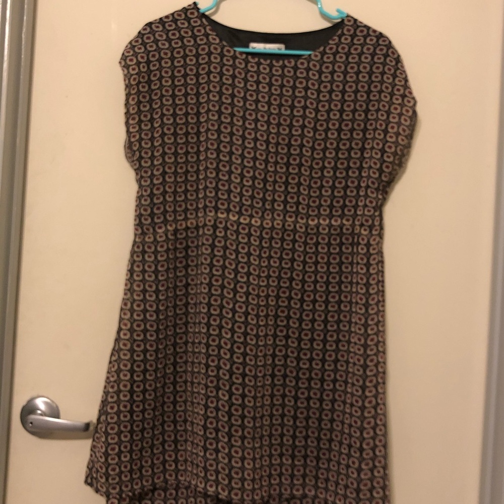 Multi colored floral dress